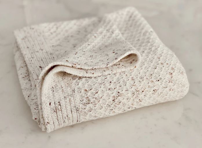 Speckled Knit Blanket – Hamper Nation